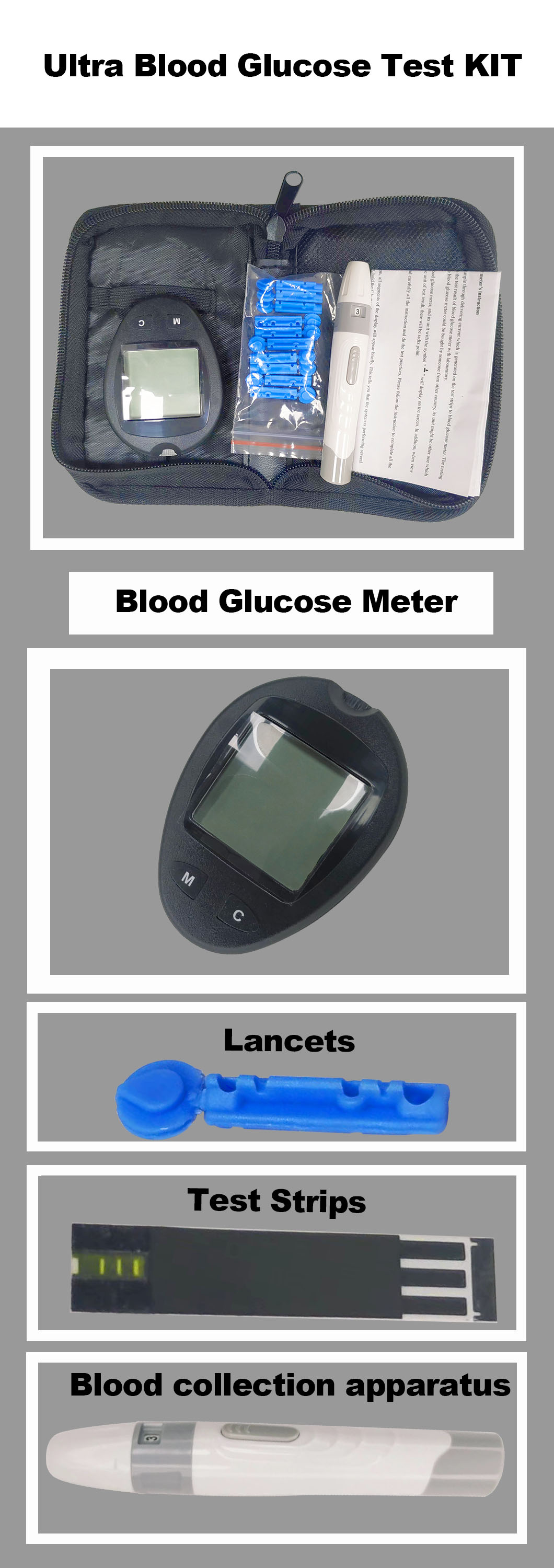 Misuratore di glucose di sangue 10